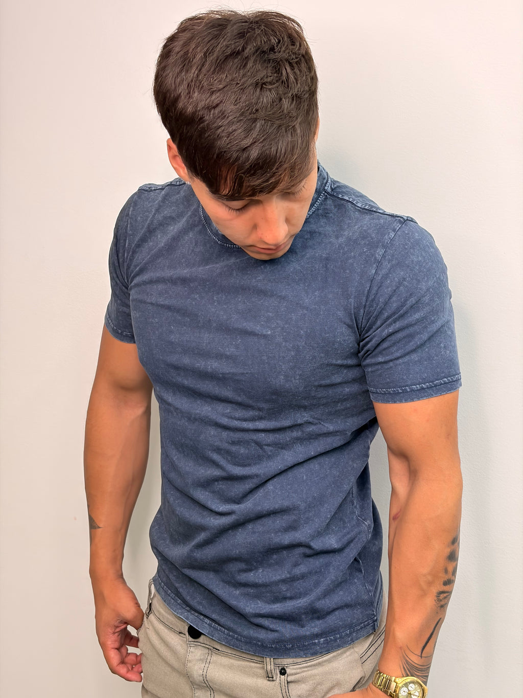 Polera Signature — Azul Marino