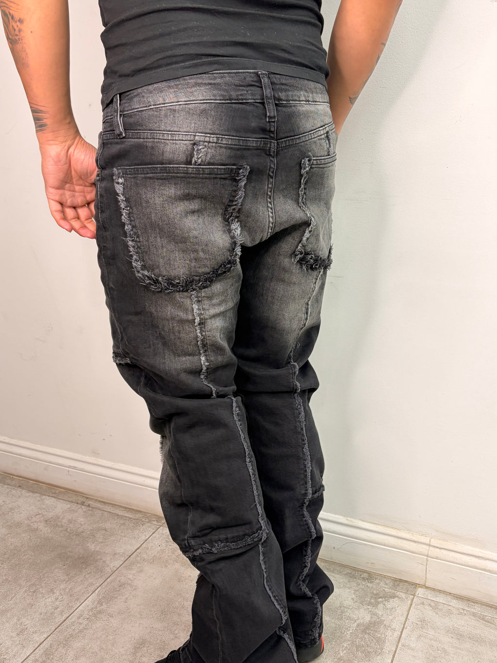 Jeans Flared — Stone 02