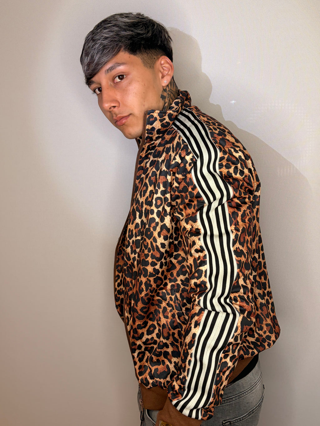 Chaqueta Statement — Leopard
