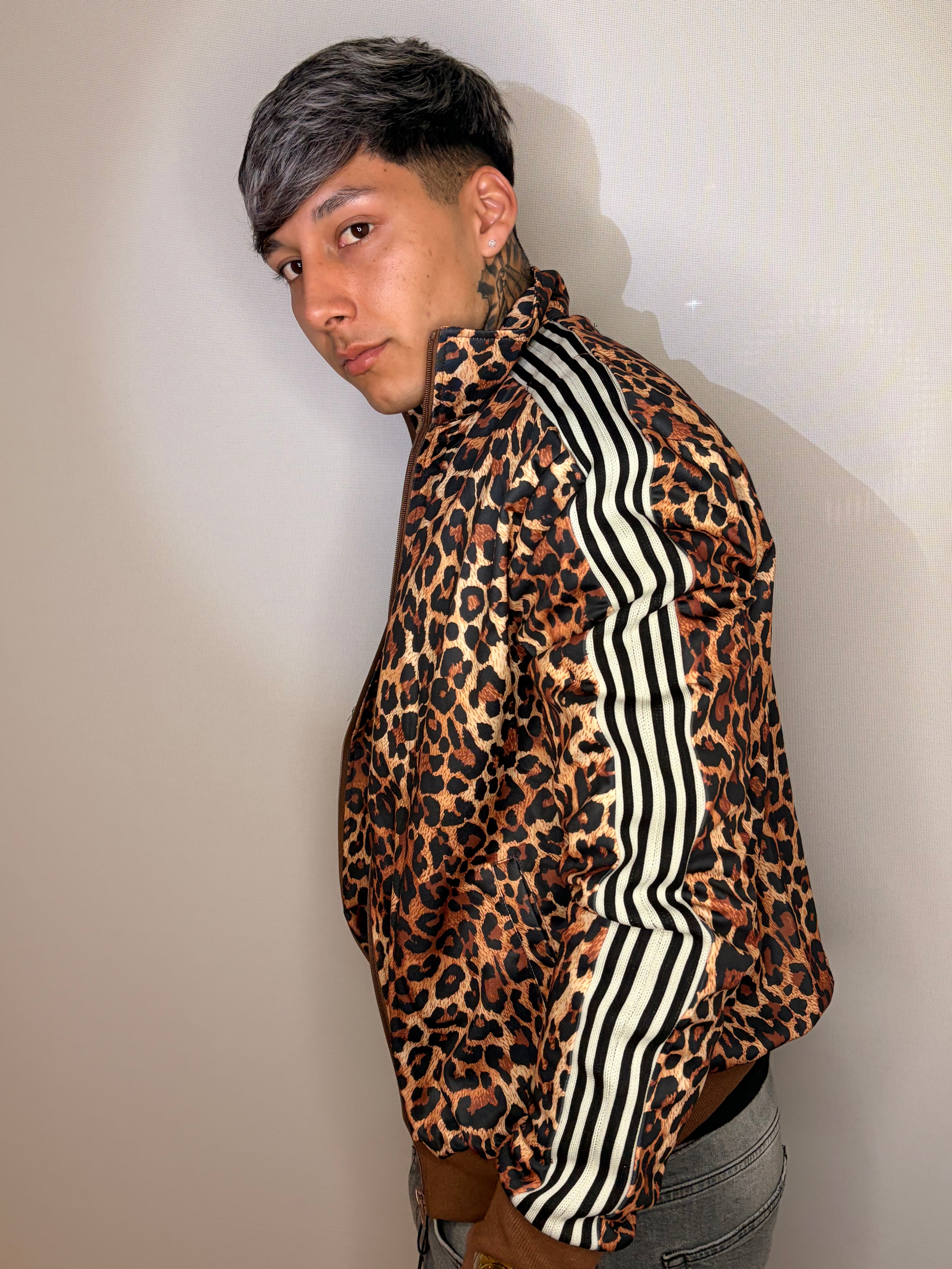 Chaqueta Statement — Leopard