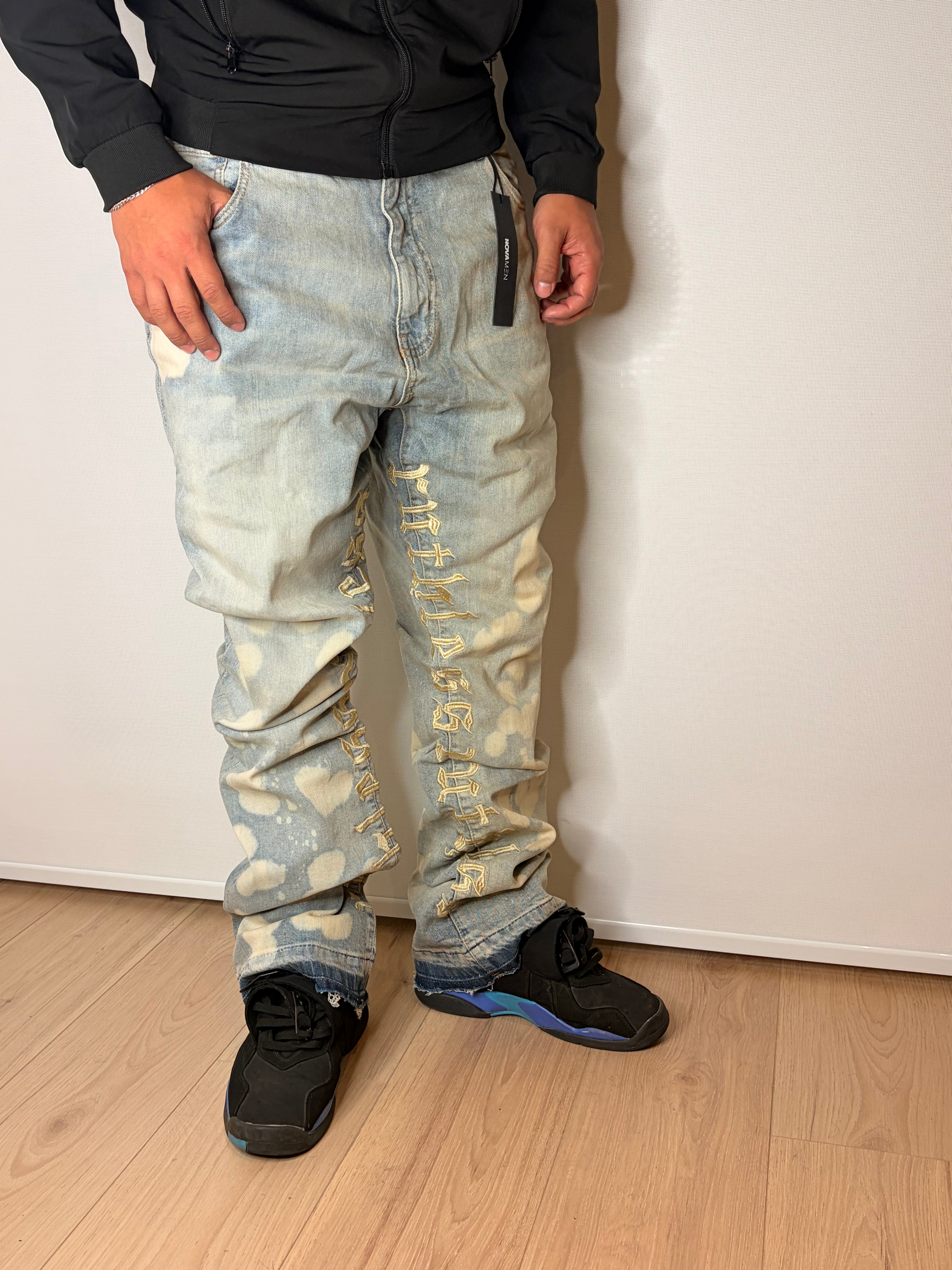Jeans Flared — Classic Blue