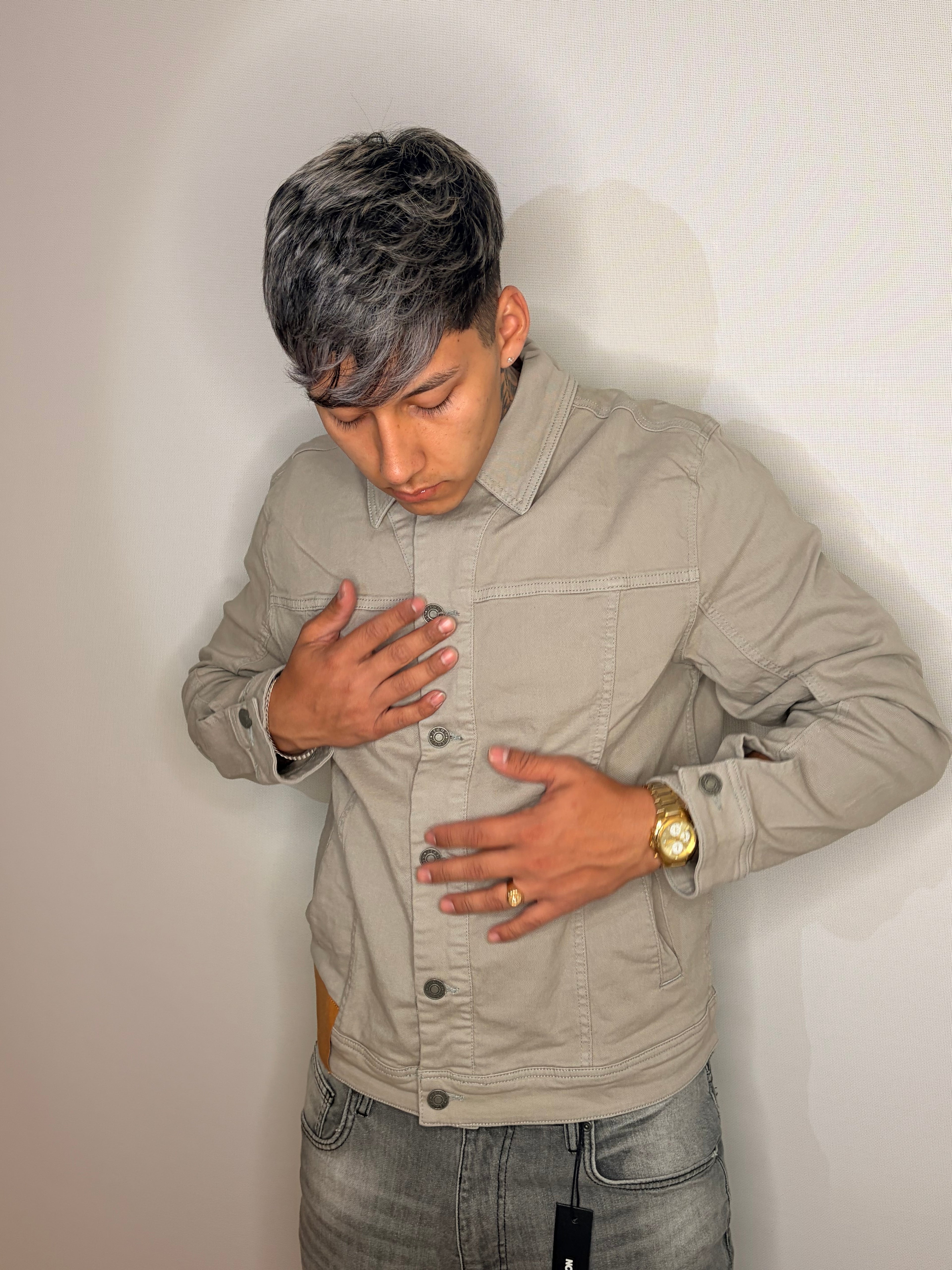 Chaqueta Denim — Classic Blue