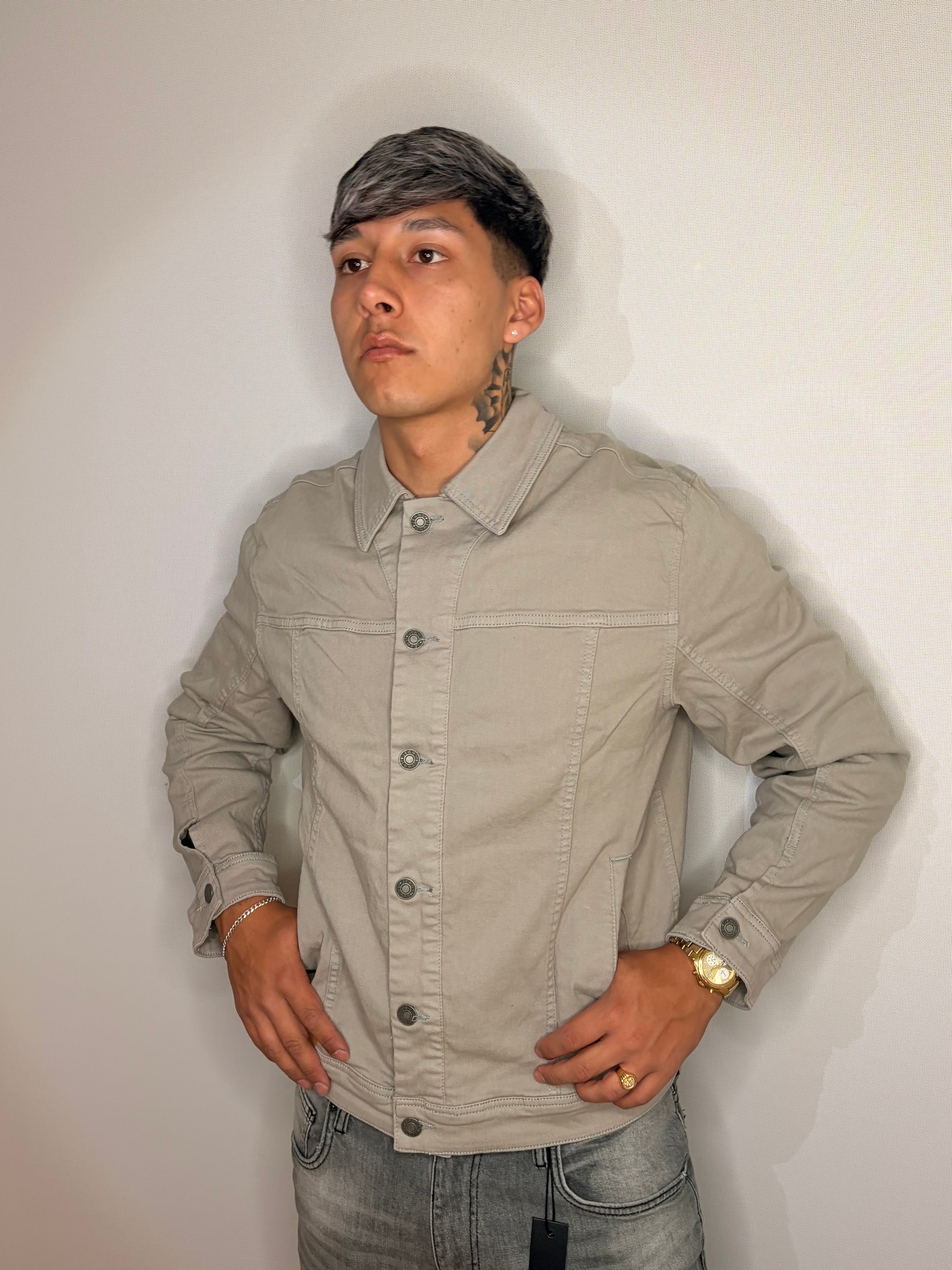 Chaqueta Denim — Classic Blue