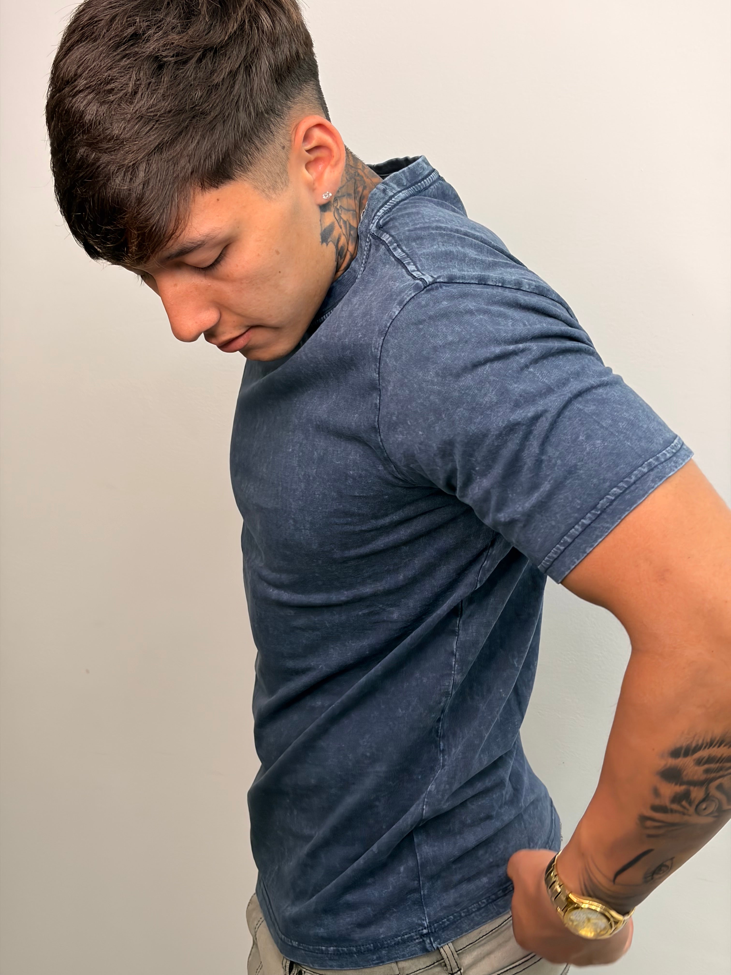 Polera Signature — Azul Marino