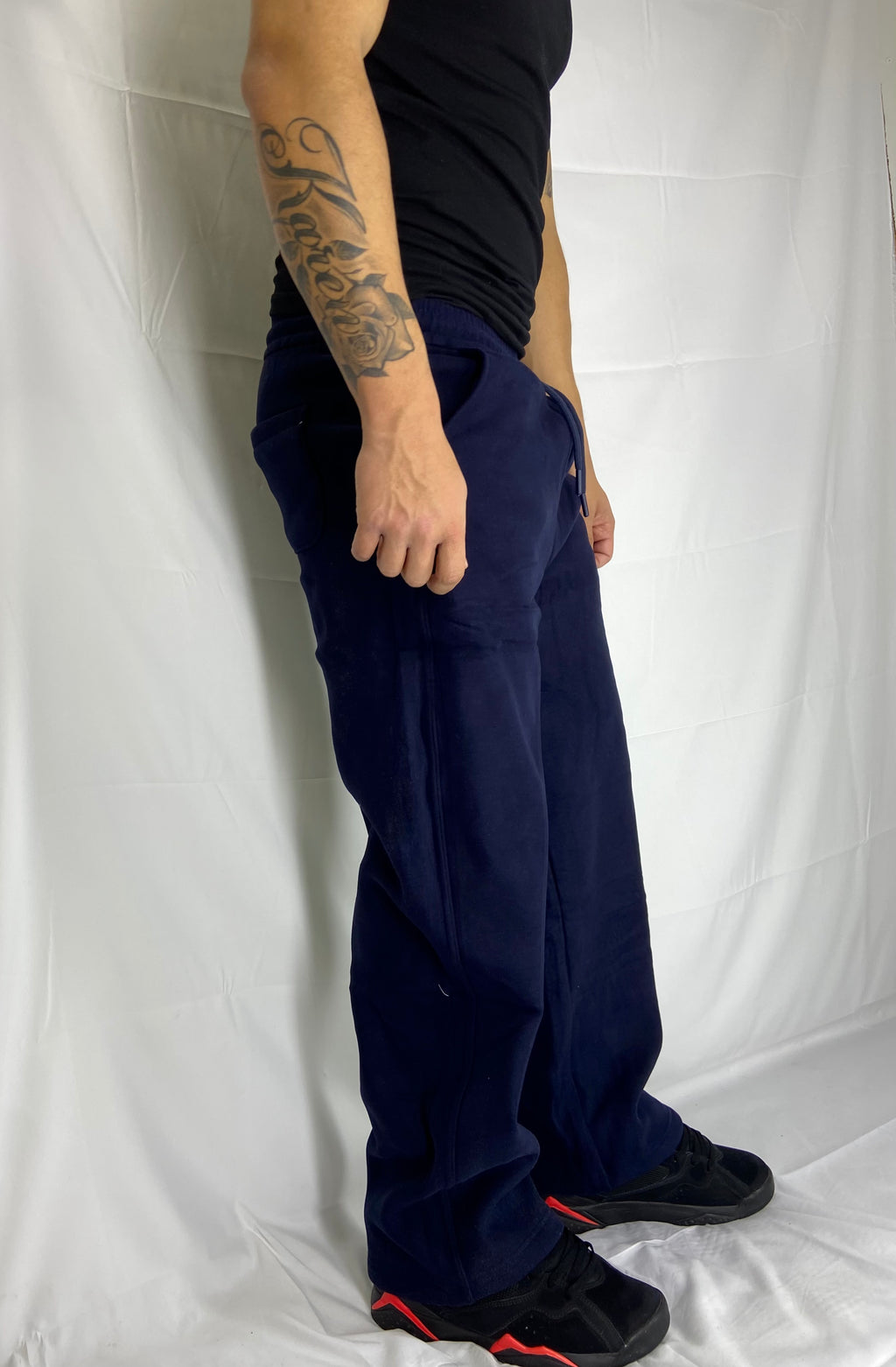 Buzo recto basico (Azul marino)