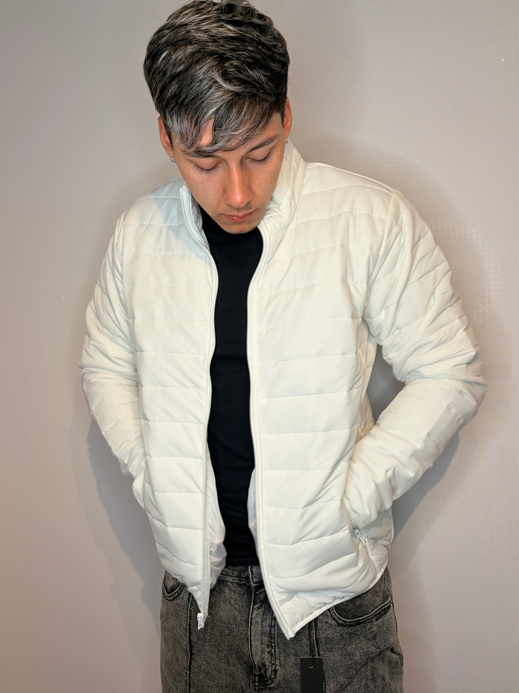 Puffer Alpine — Blanco
