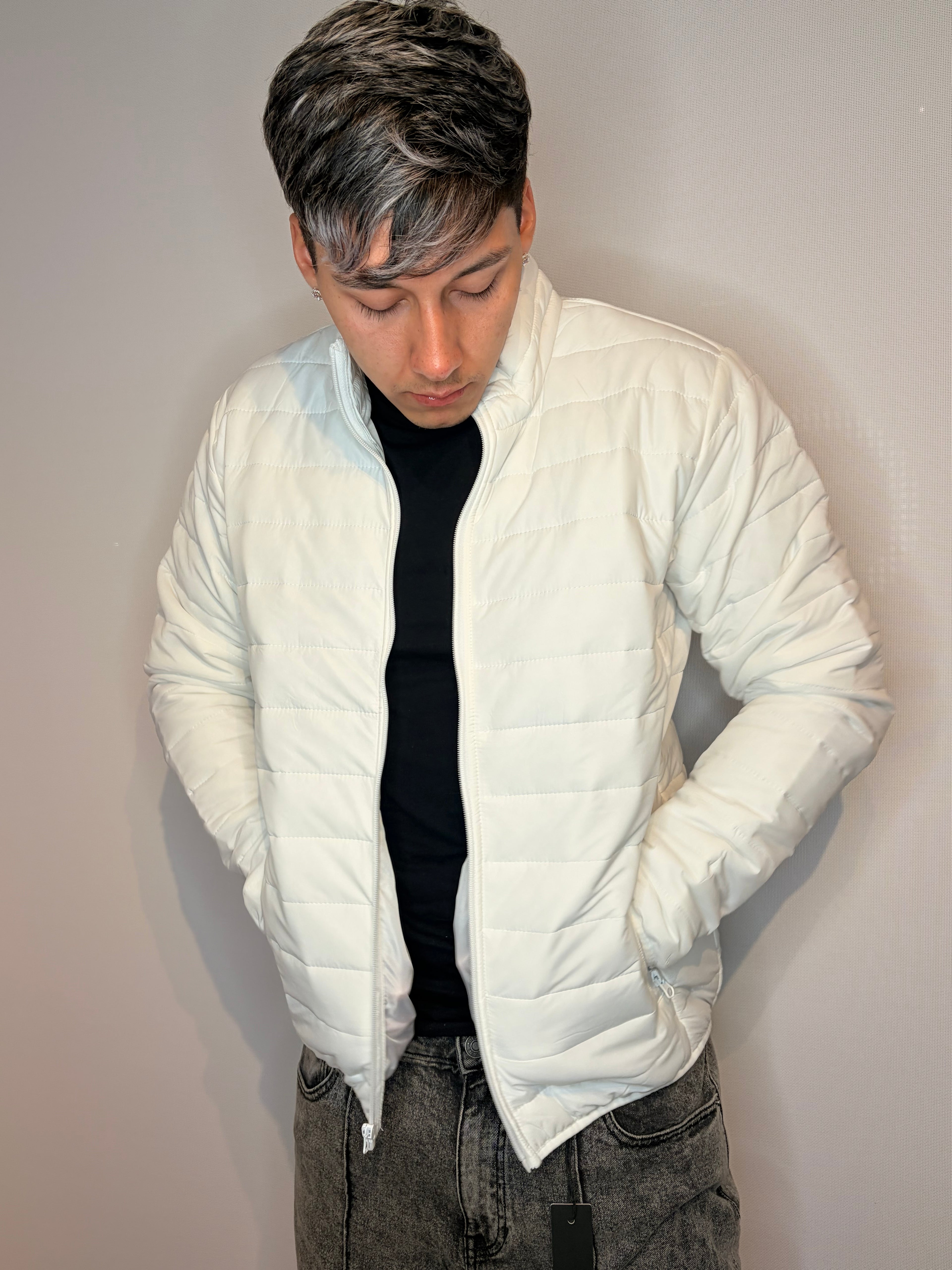 Puffer Alpine — Blanco
