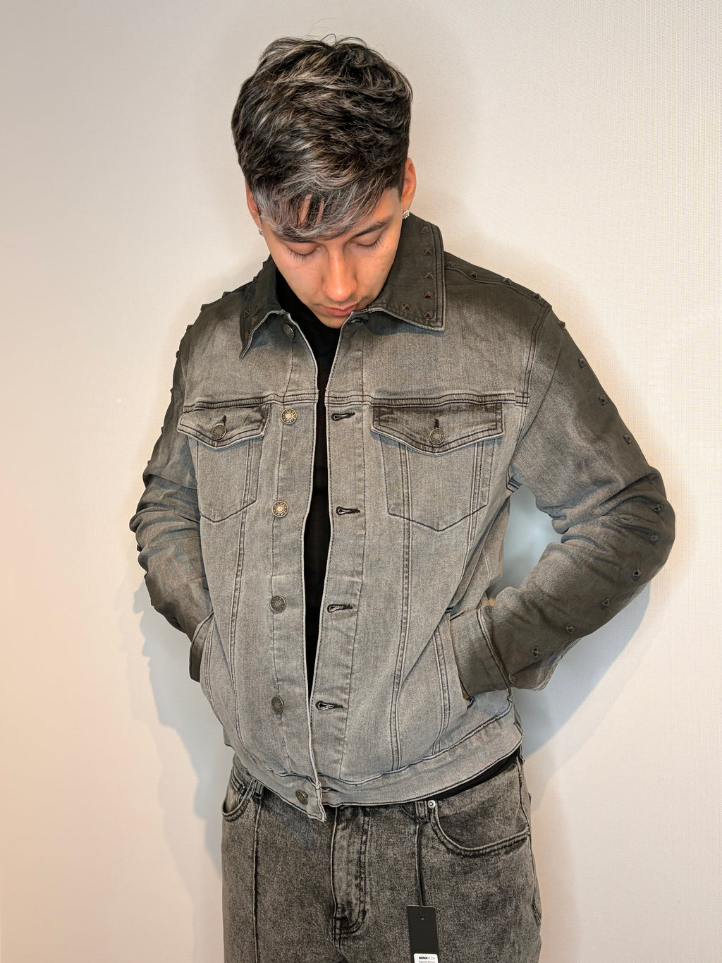 Chaqueta Denim — Raw Indigo