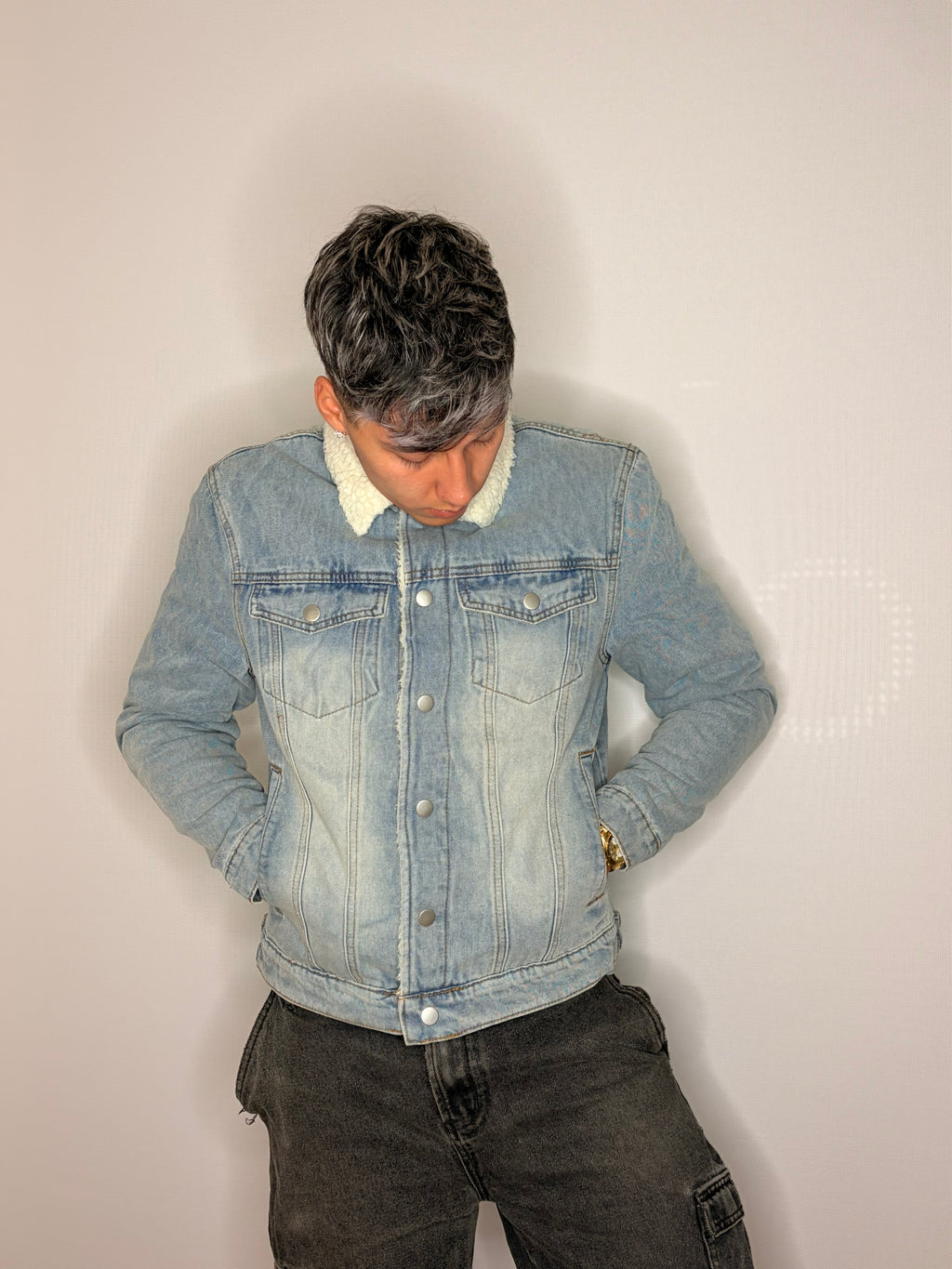Chaqueta Denim Sherpa — Street
