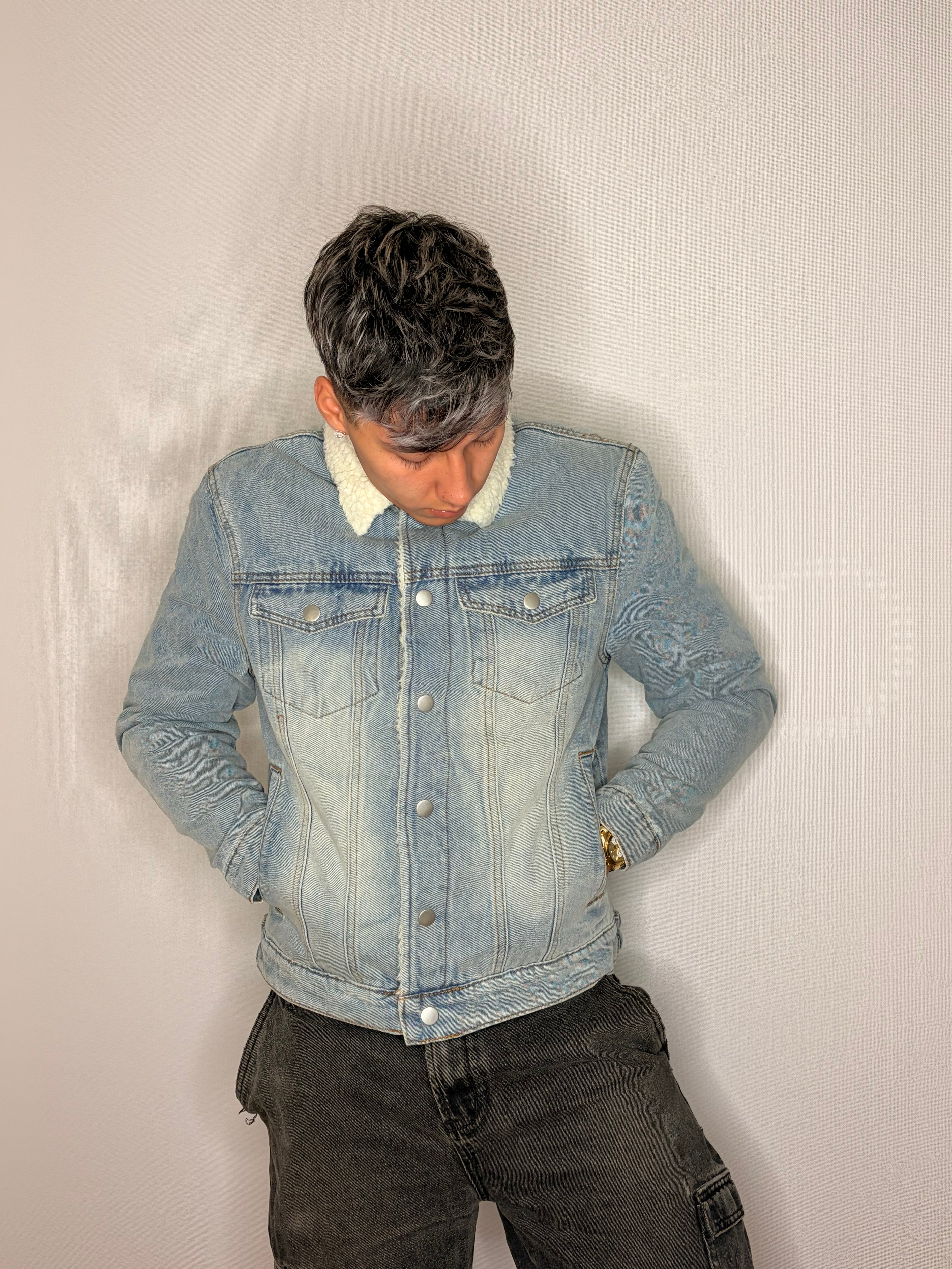 Chaqueta Denim Sherpa — Street