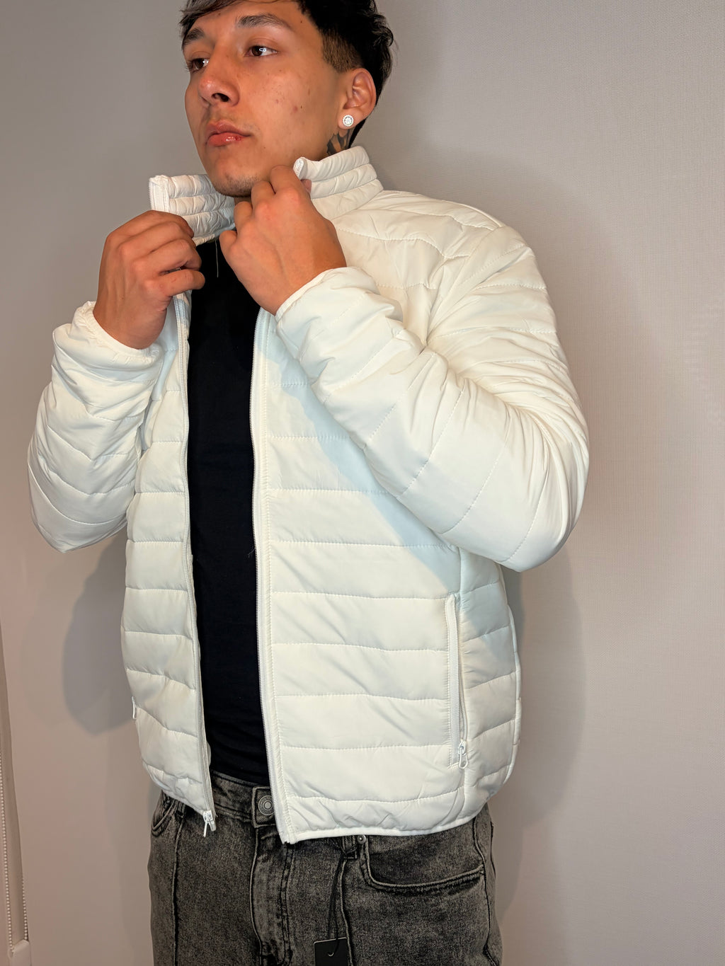 Puffer Alpine — Blanco