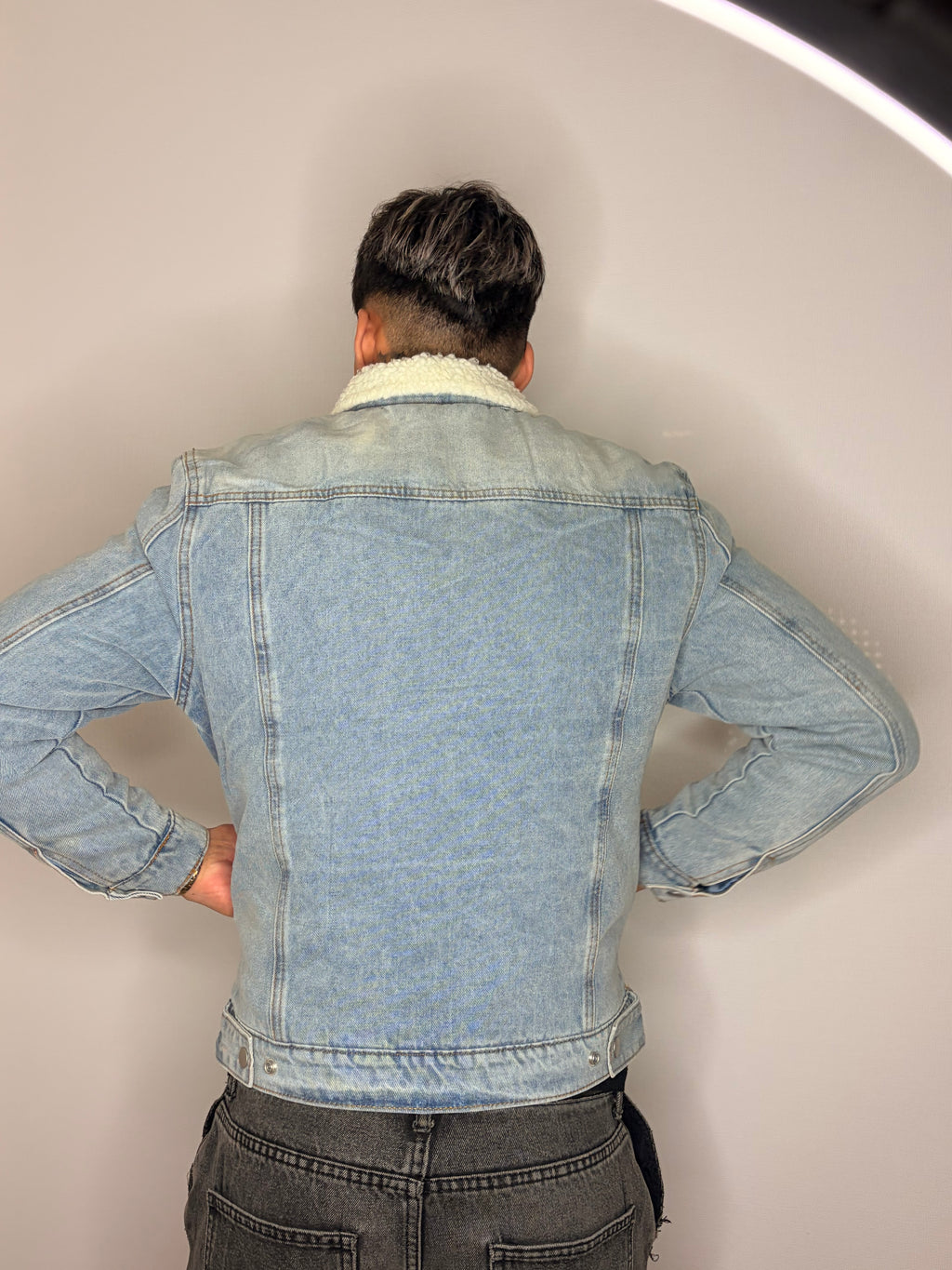 Chaqueta Denim Sherpa — Street