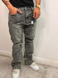 Jeans Flared — Mid Wash
