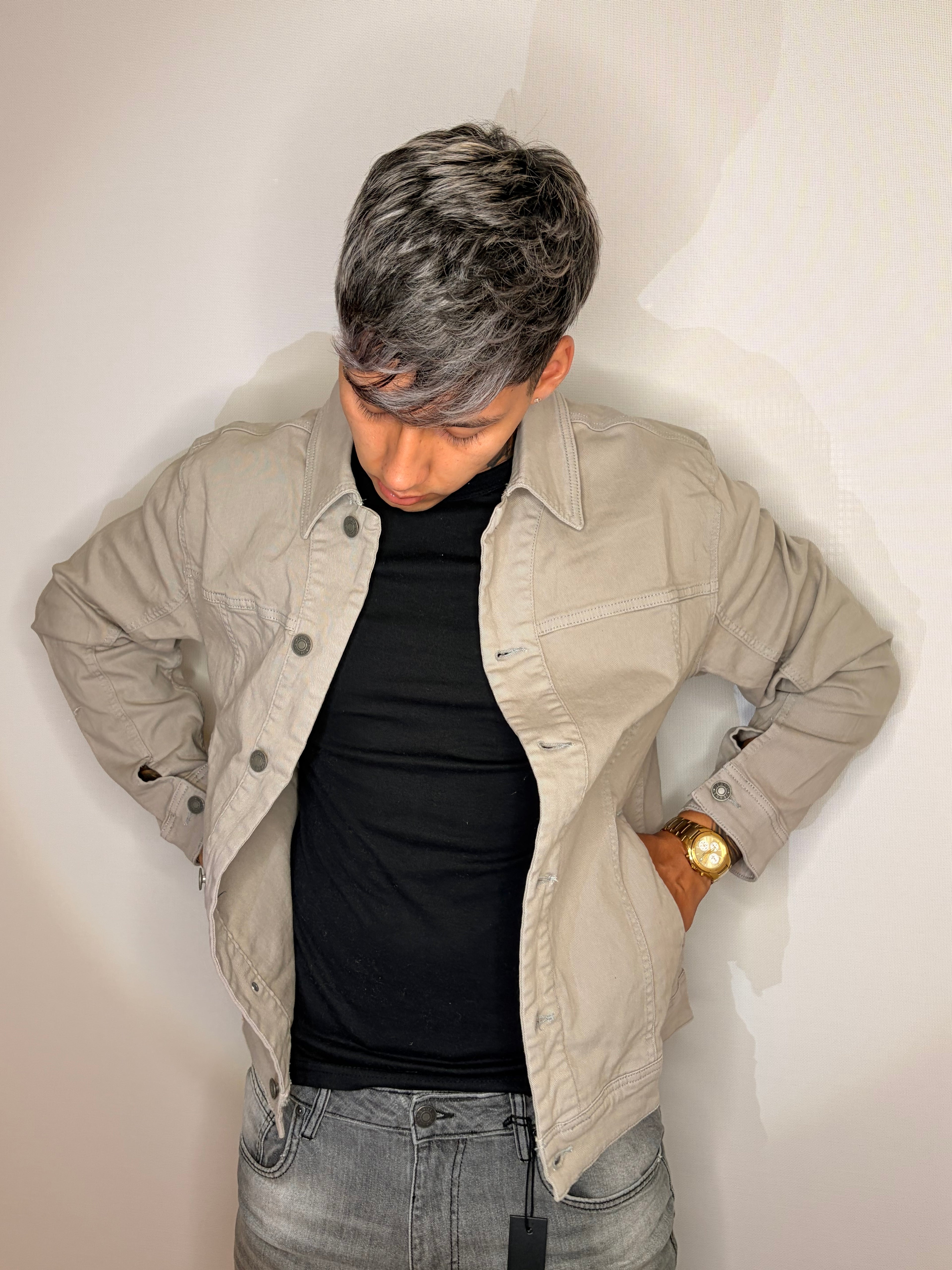 Chaqueta Denim — Classic Blue