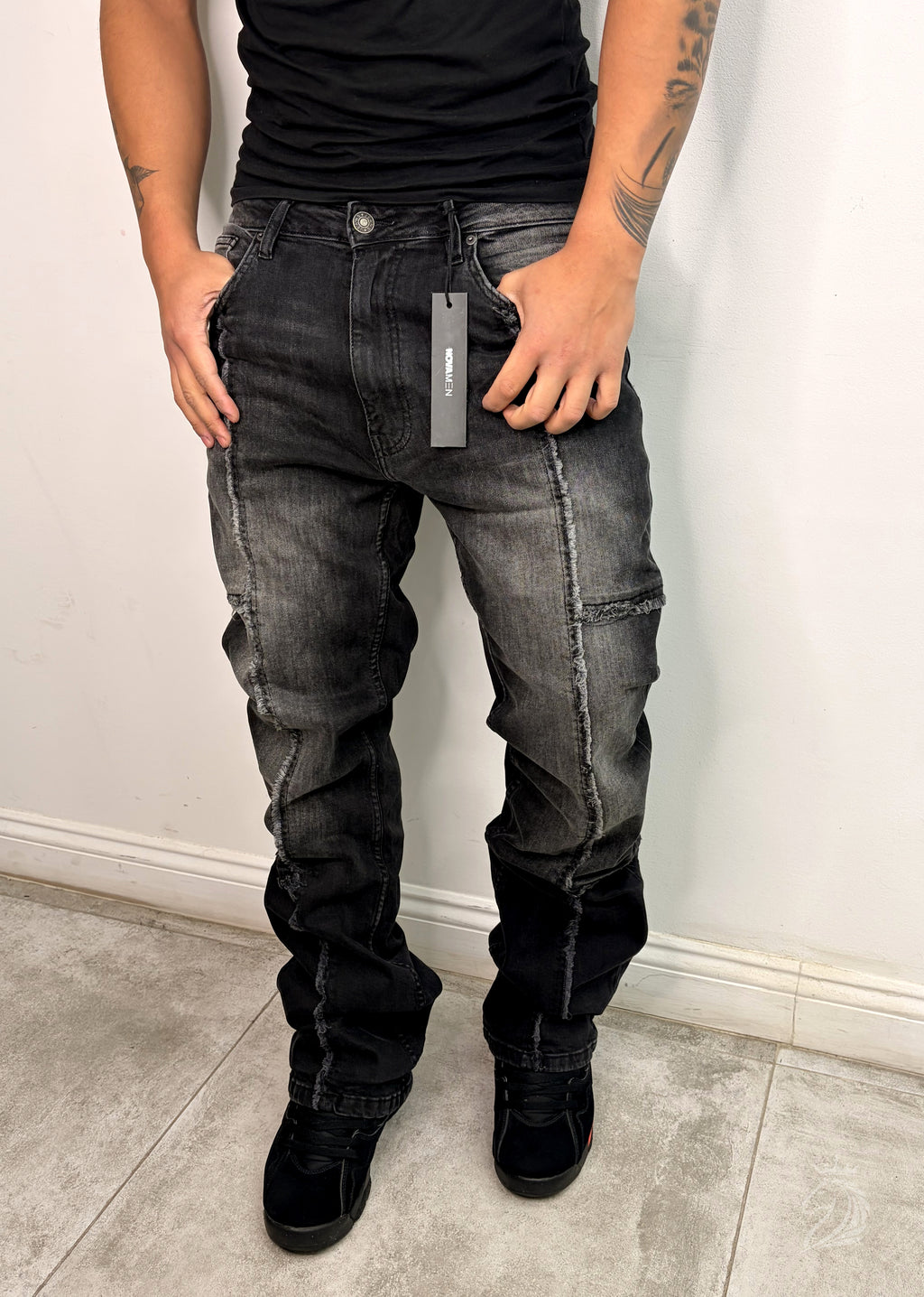 Jeans Flared — Stone 02