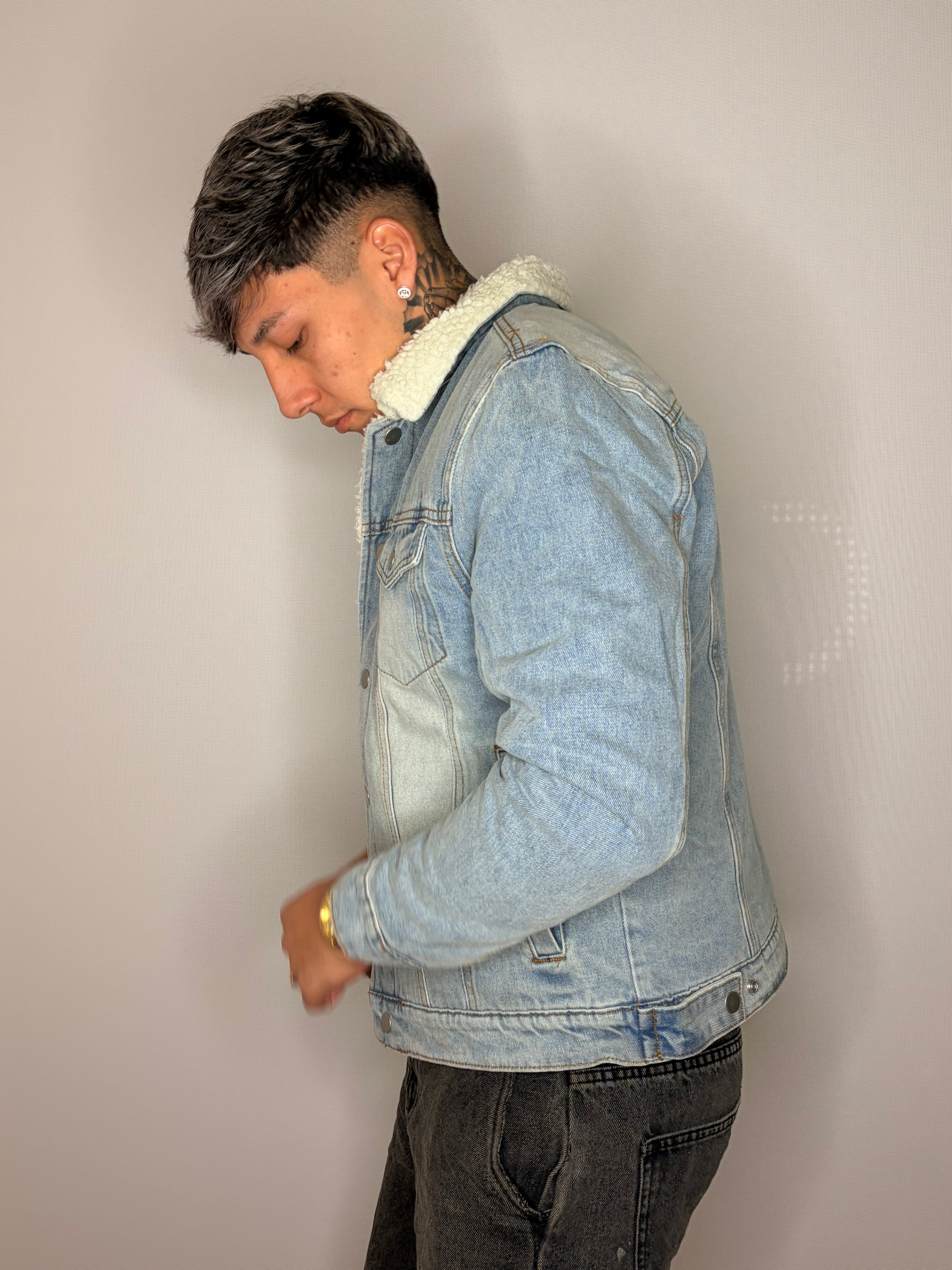 Chaqueta Denim Sherpa — Street