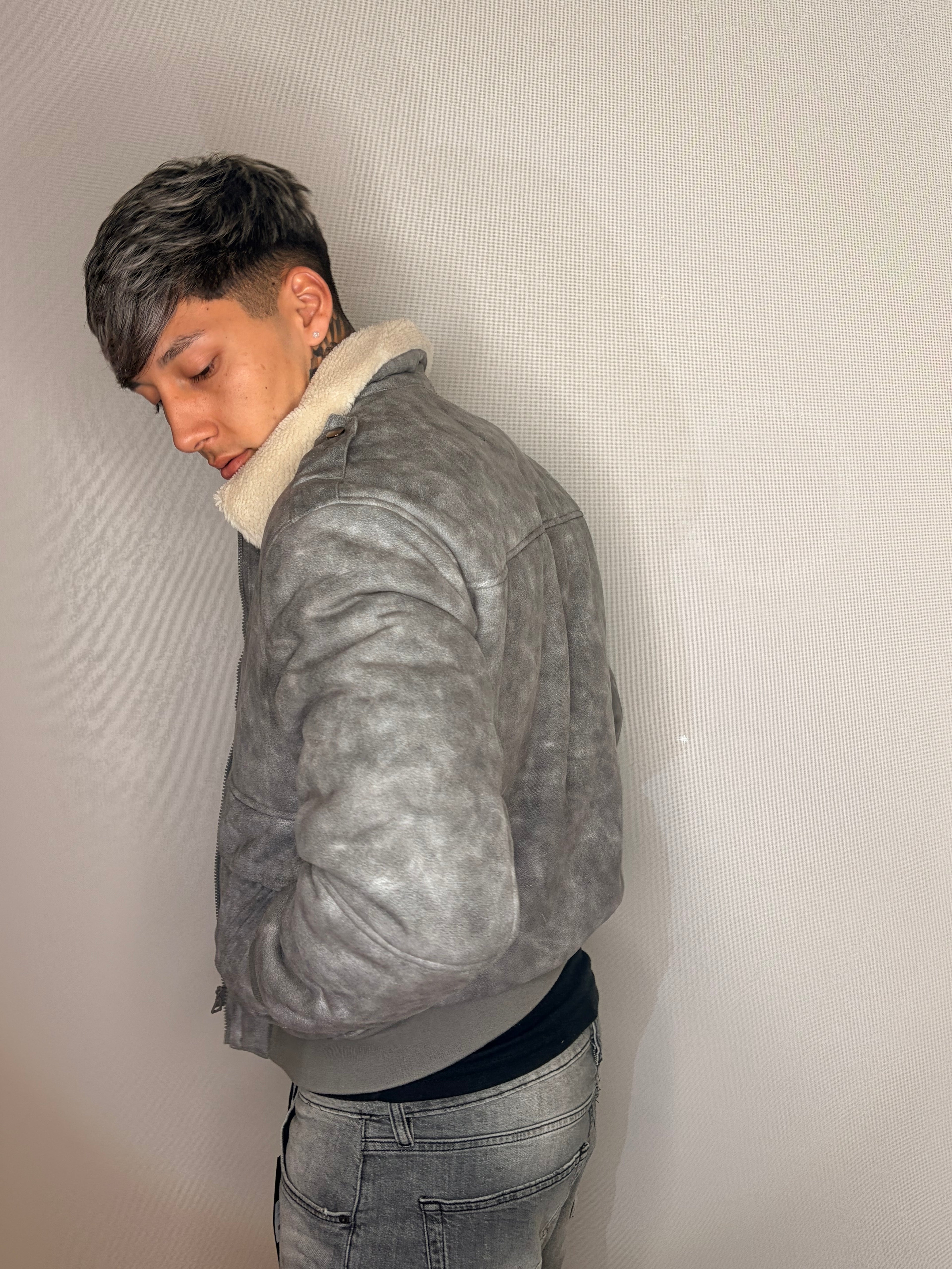 Chaqueta Utility — Stone