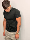 Polera Esencial Slim — Negro Ónix