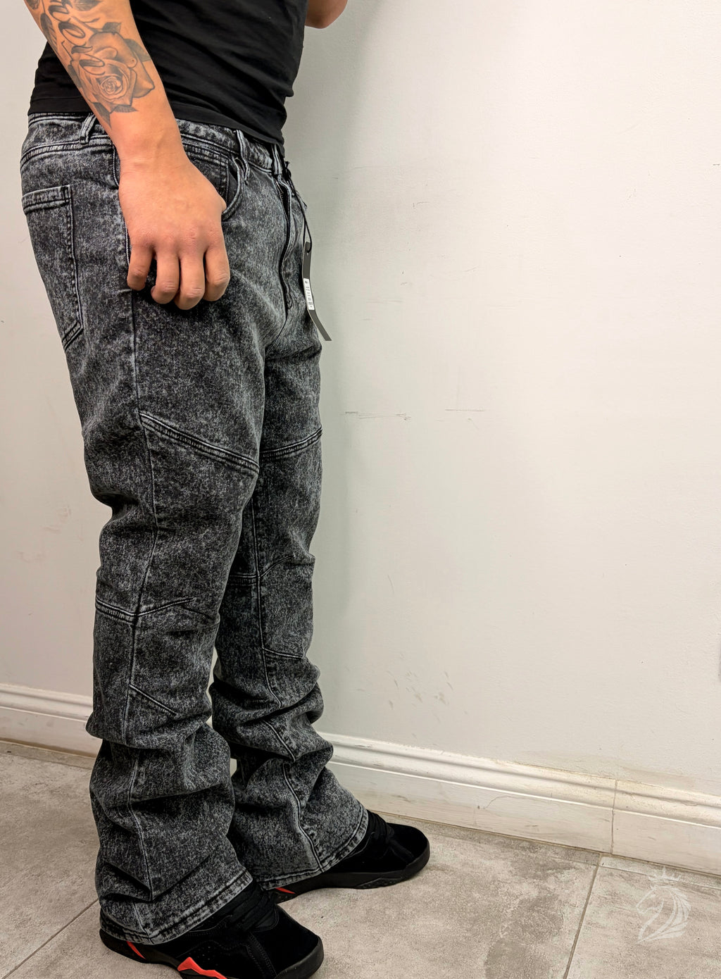 Jeans Flared — Stone 03