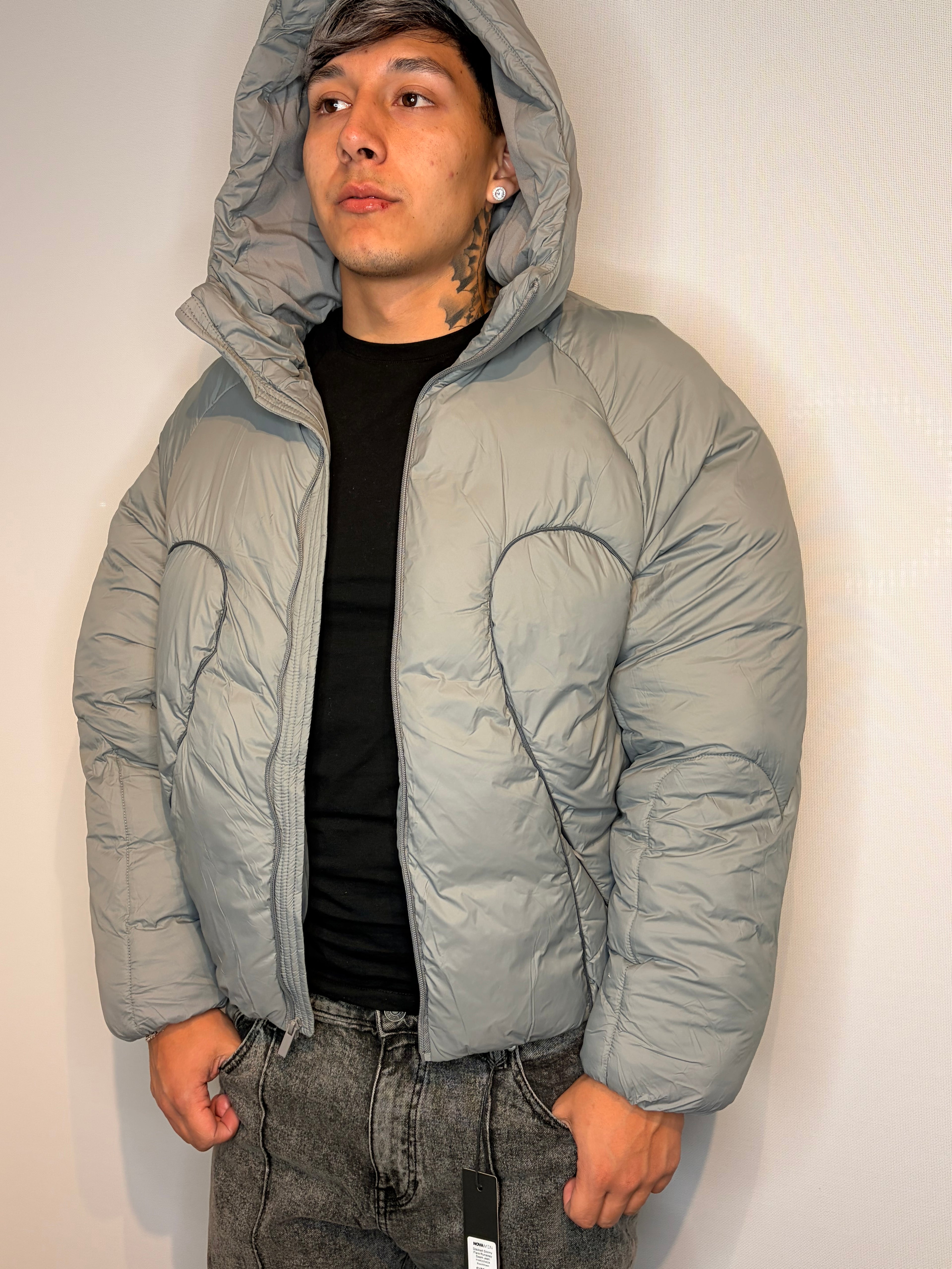 Puffer Alpine — Gris