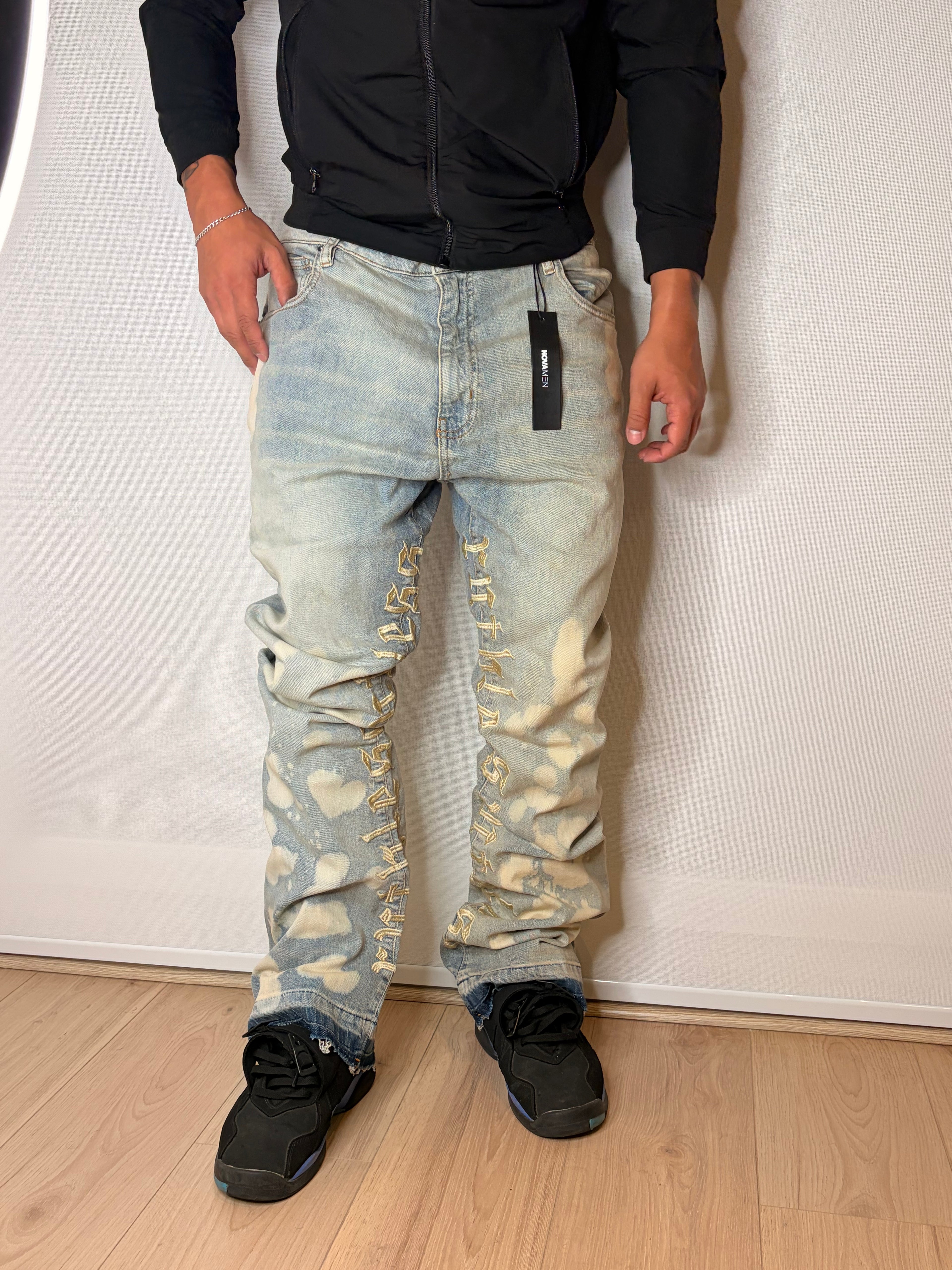 Jeans Flared — Classic Blue