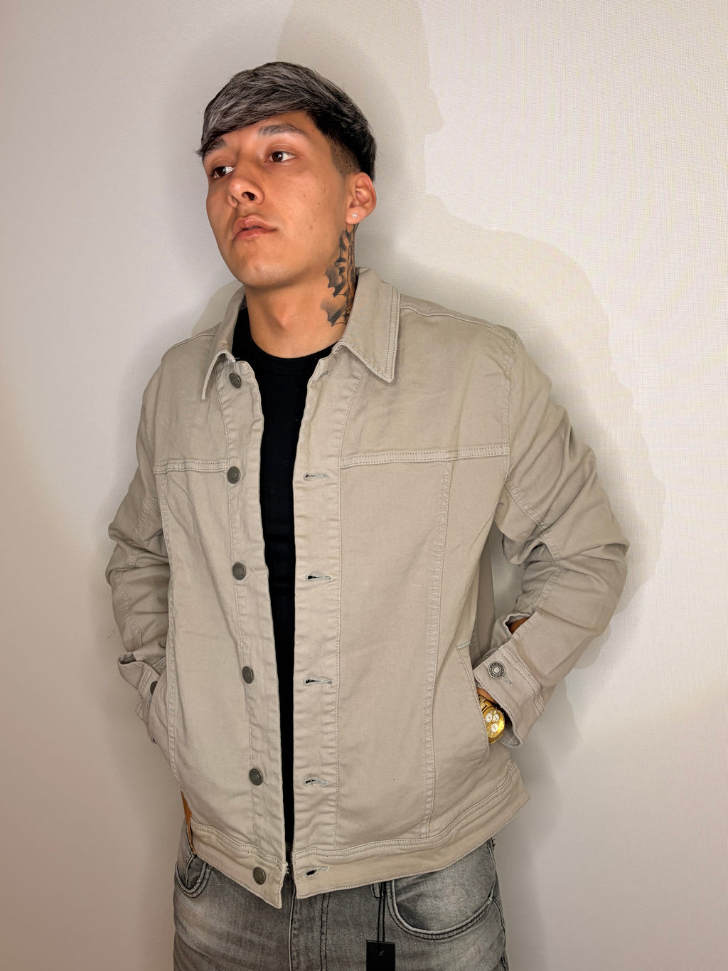 Chaqueta Denim — Classic Blue