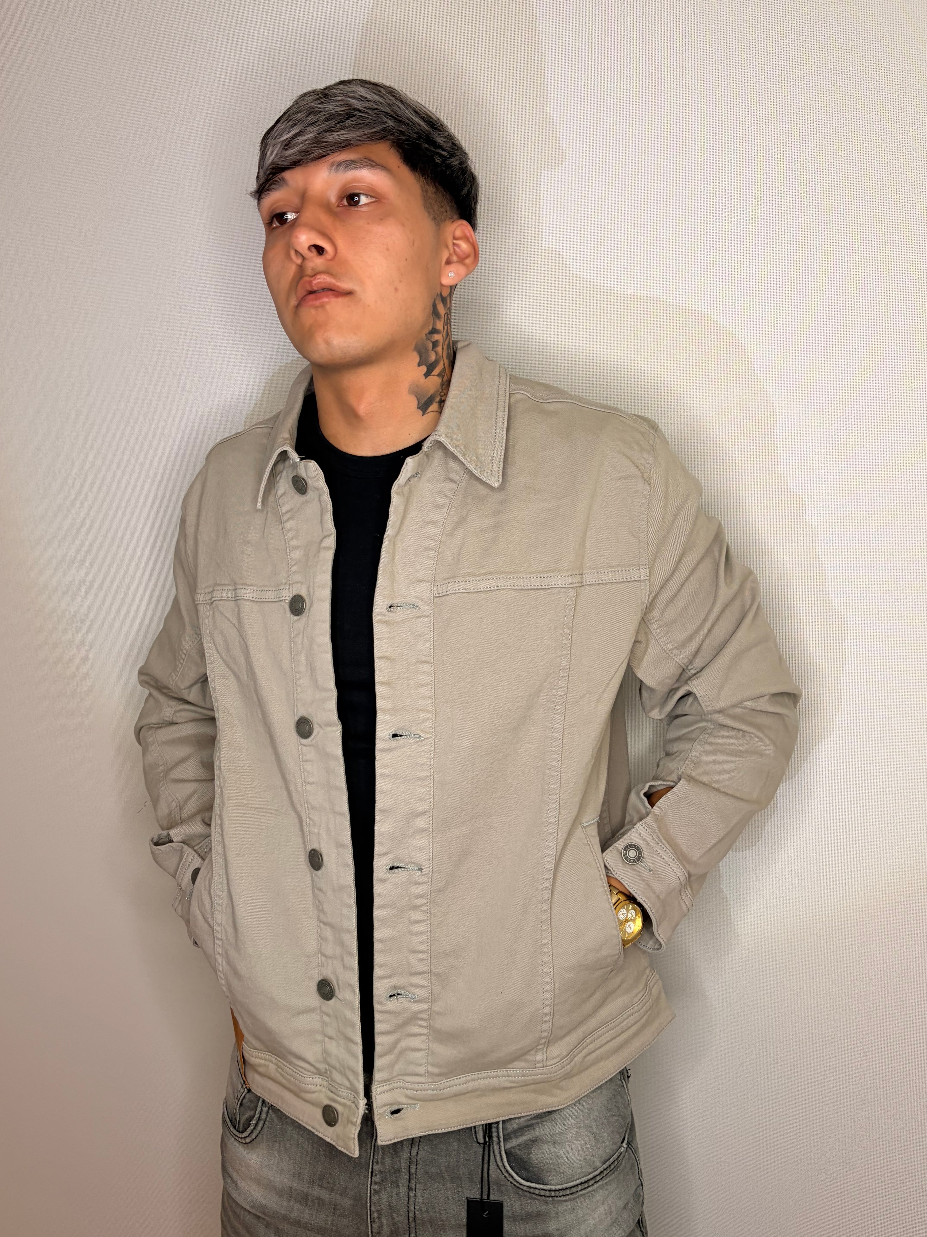 Chaqueta Denim — Classic Blue