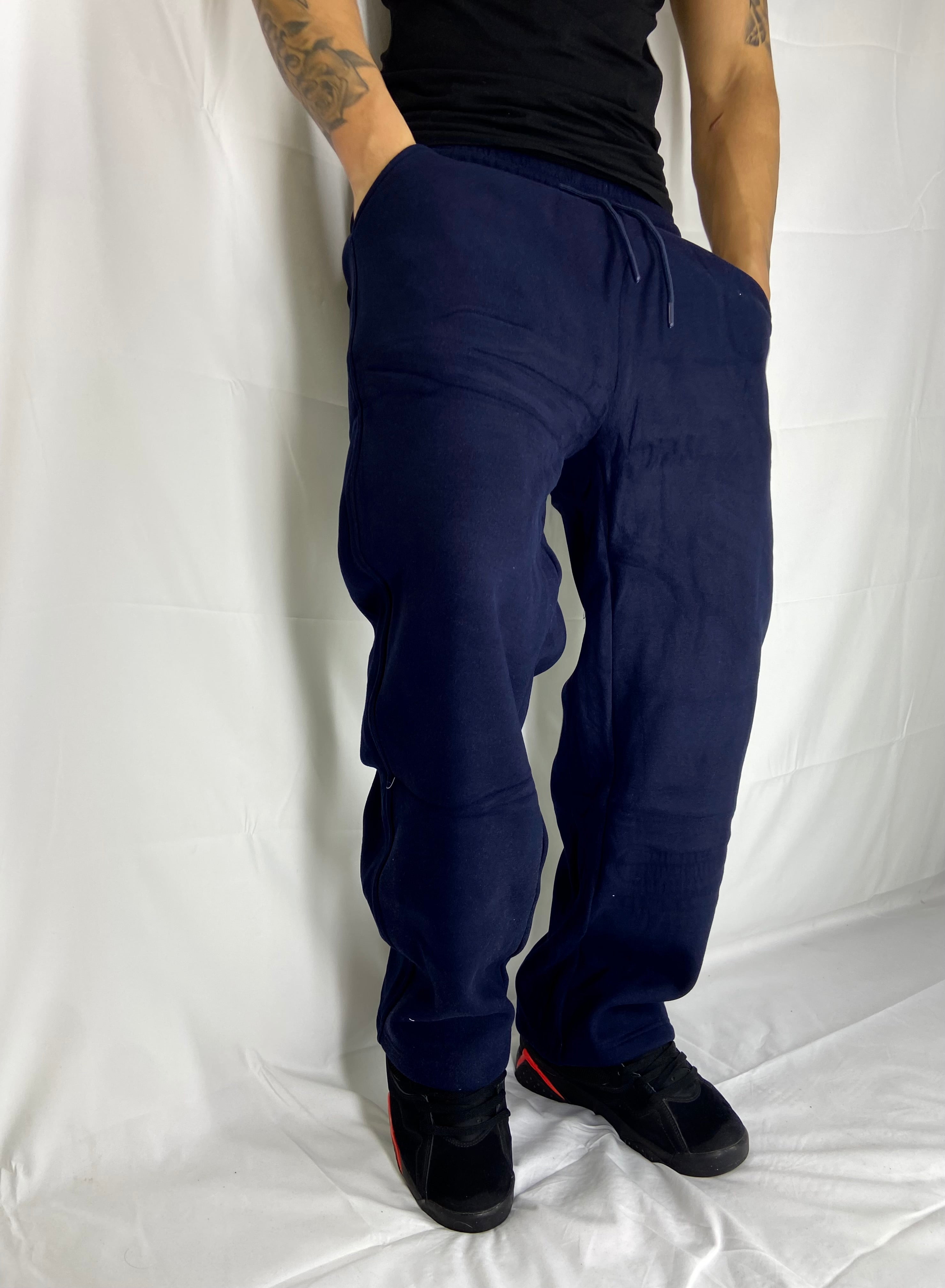 Buzo recto basico (Azul marino)
