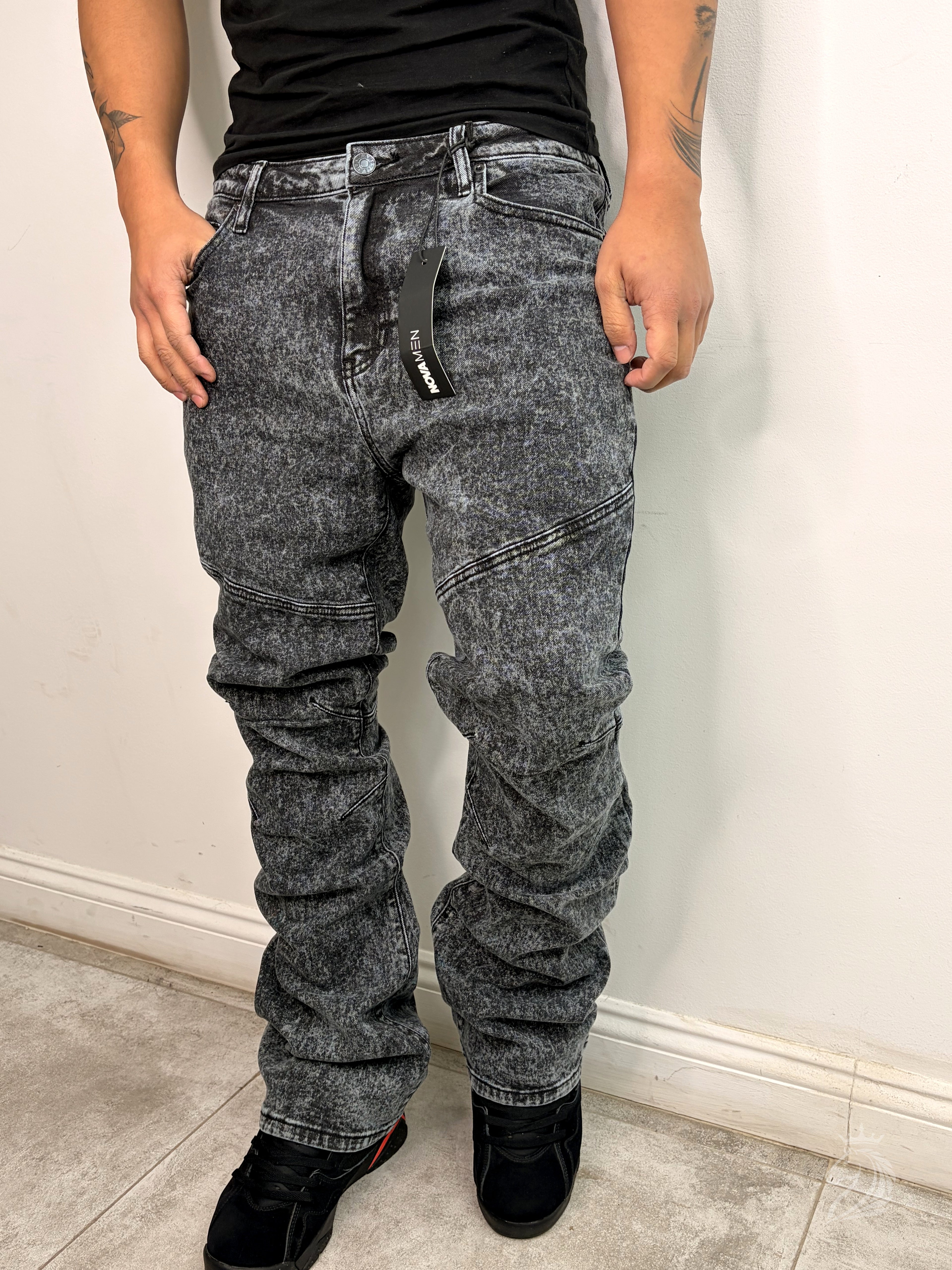 Jeans Flared — Stone 03