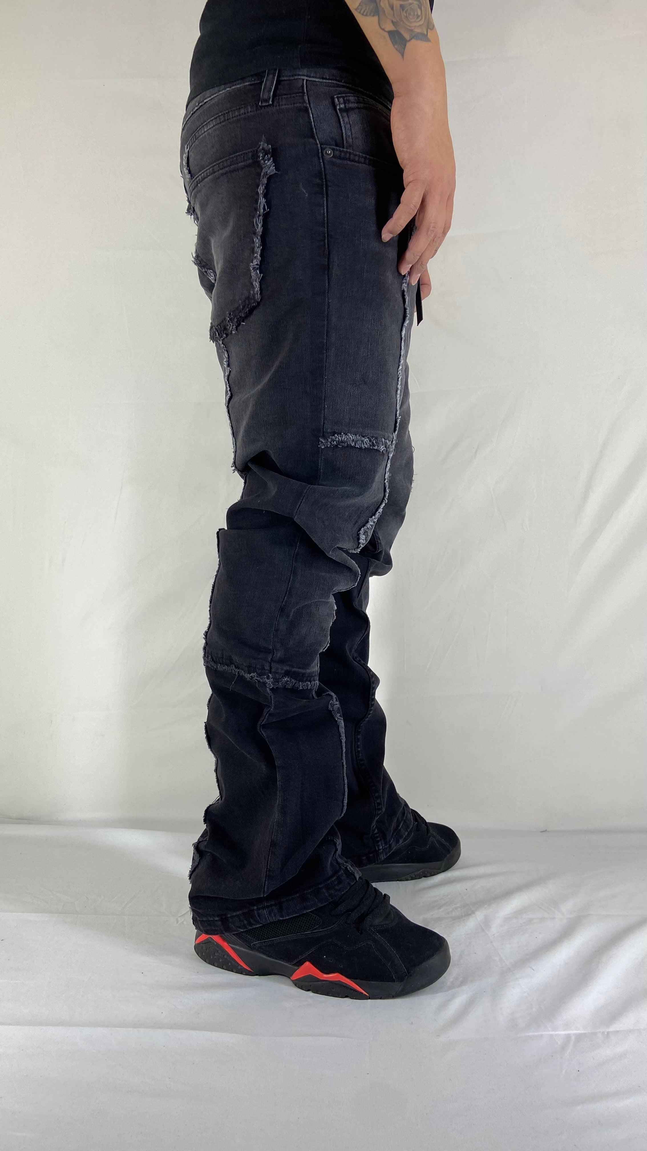 Jeans Flared — Stone 02